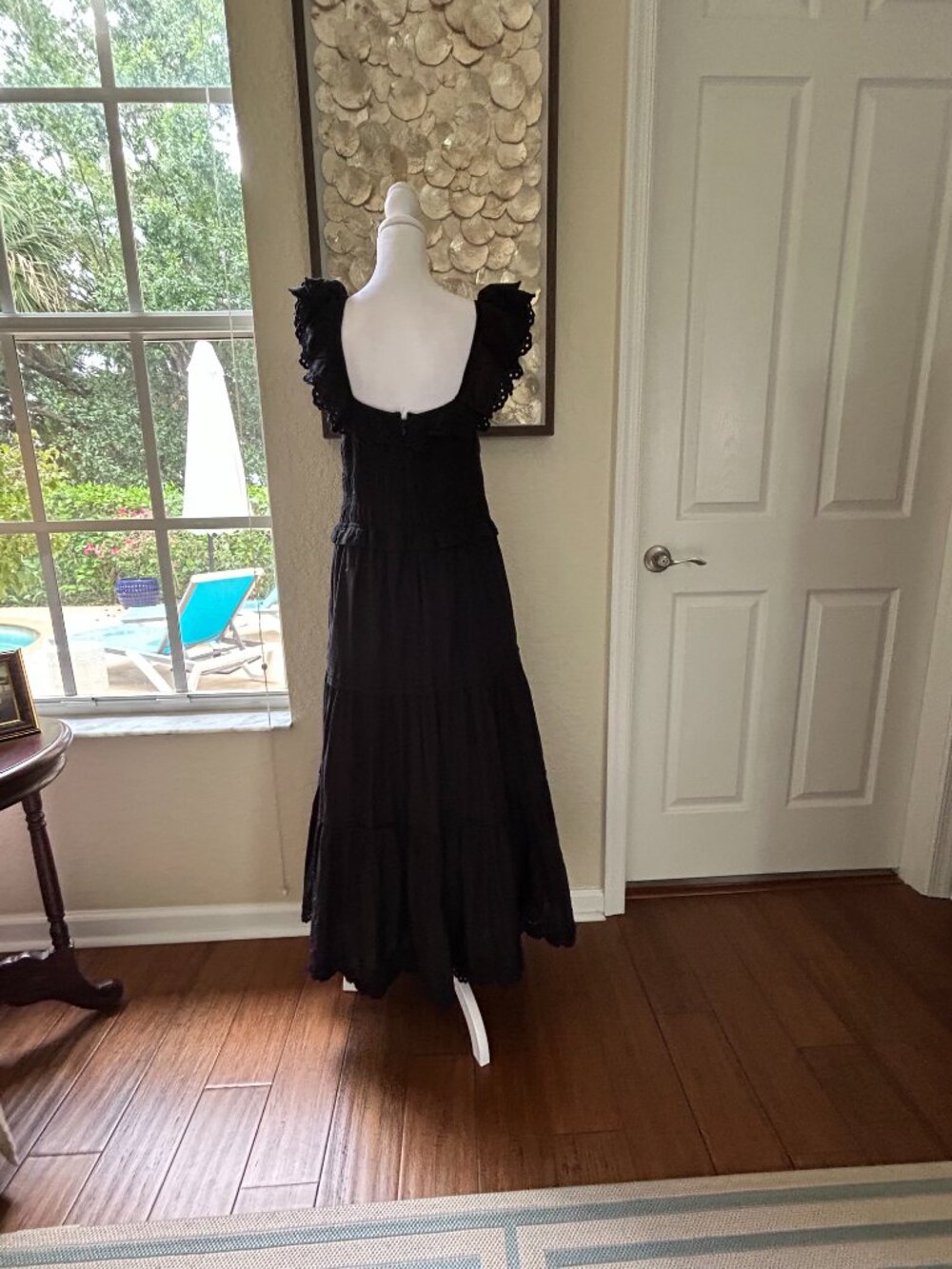 Madewell Madilynn Ruffle Neck Lucie Dress - Picture 8 of 9